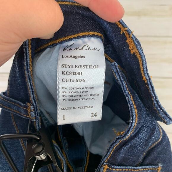 Kancan NWT Karlee Ultra High Rise Ankle Skinny Jeans - Picture 8 of 8